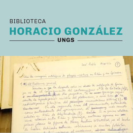 Biblioteca Horacio González